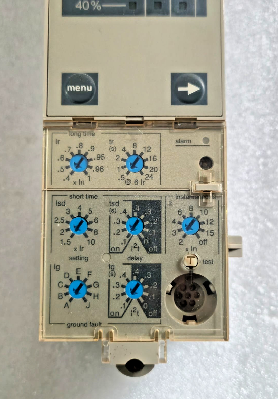 SCHNEIDER ELECTRIC MICROLOGIC 6.0 A TRIP UNIT 33073 CIRCUIT BREAKER TESTED
