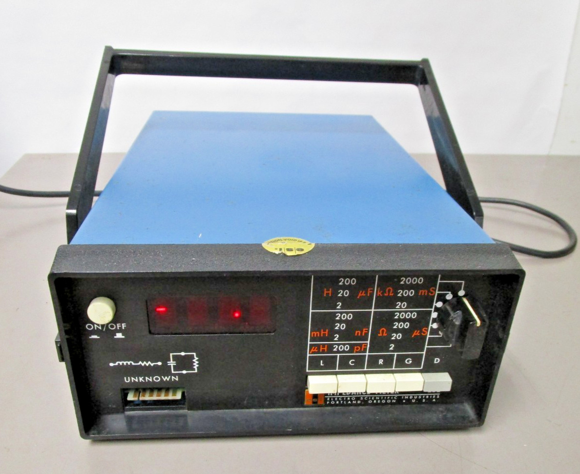 Electro Scientific Industries Impedance Meter 252