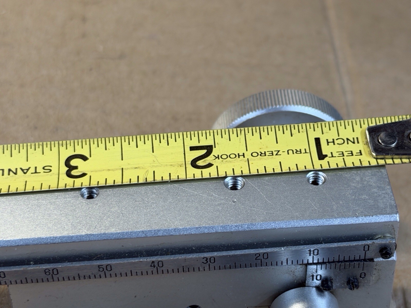 Precision Slide Mechanism -57mm Travel, Small Single Axis Movement