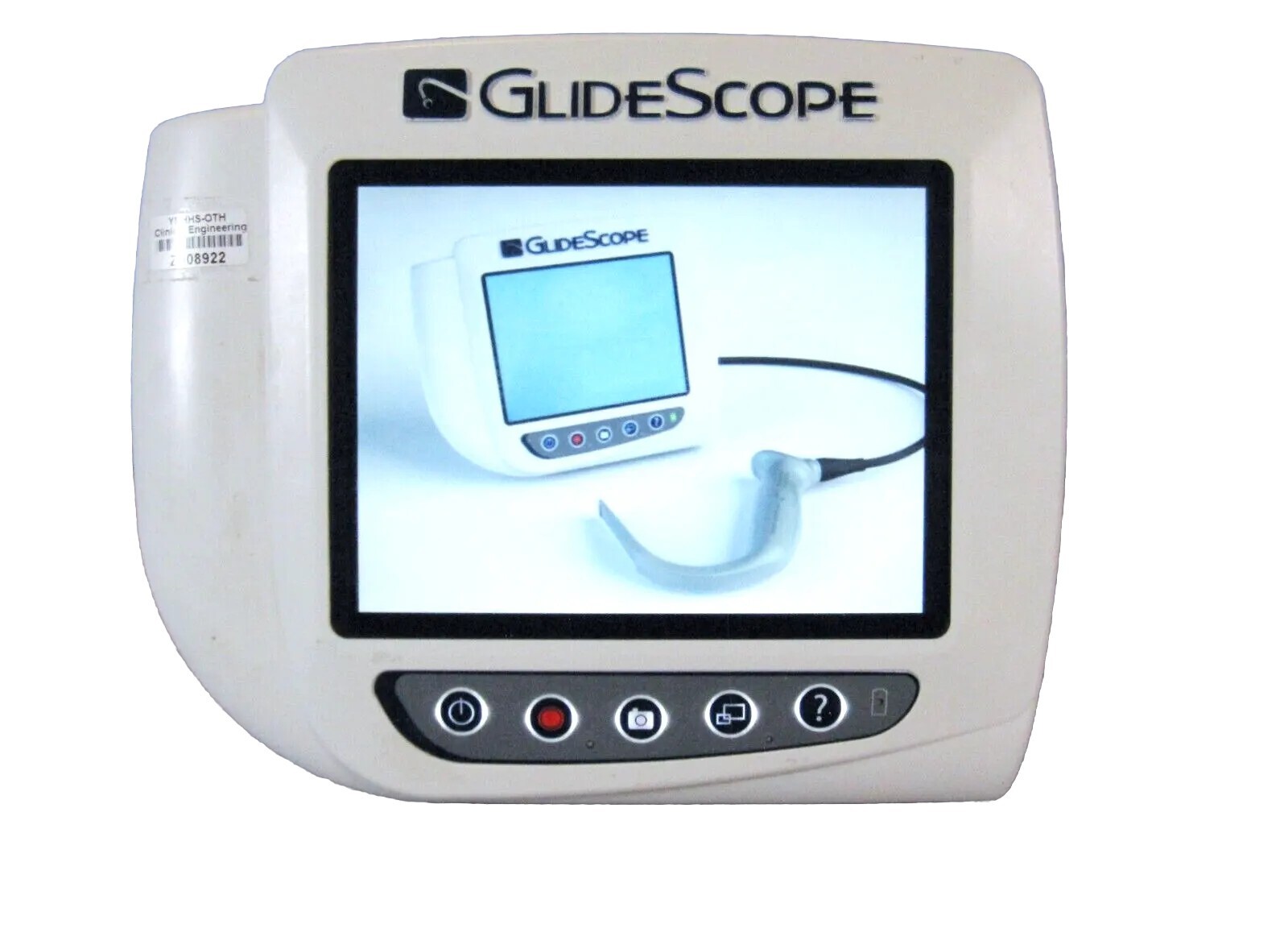 Verathon AVL 0570-0338 GlideScope Video Laryngoscope Monitor w/Power Supply