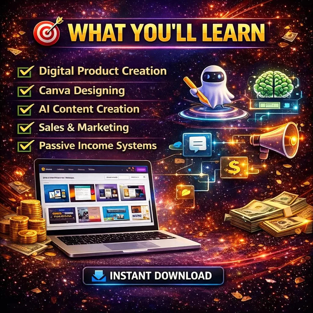 Digital Products Passive Income Bundle, POD Business, Digital Download