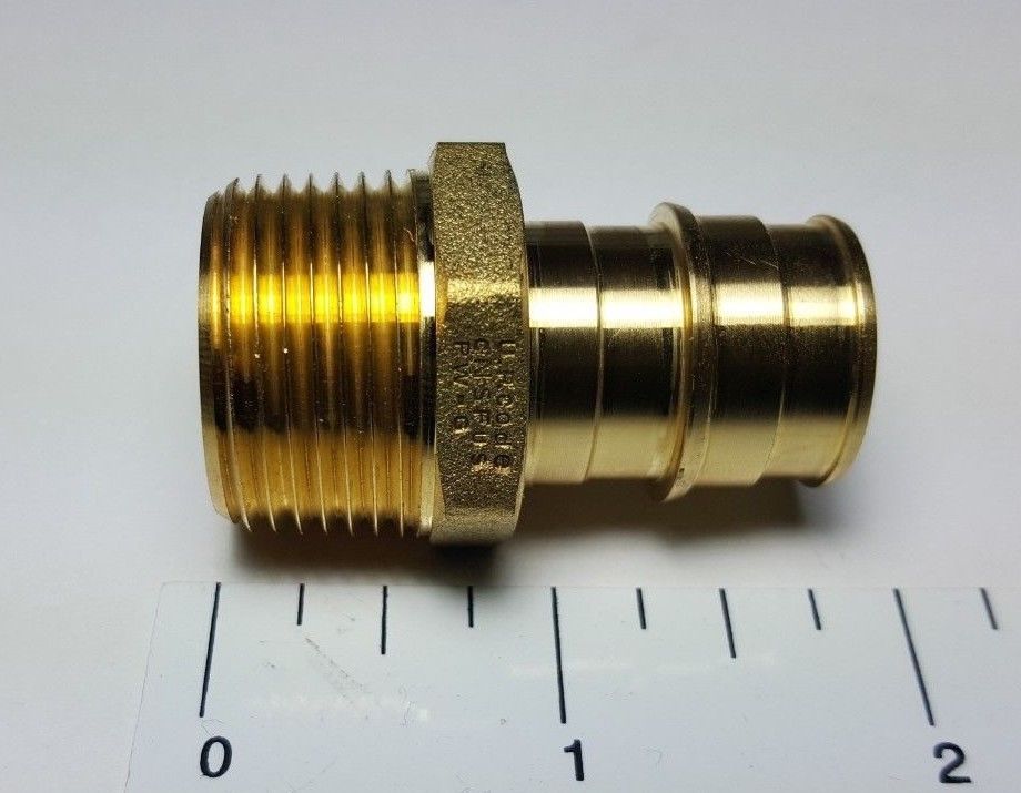 25 PCS 3/4″ PEX A X 3/4″ MALE NPT EXPANSION ADAPTER, 3/4 PEX A MALE ADAPTET