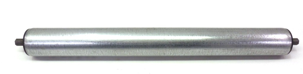 UNKNOWN BRAND CONVEYOR ROLLER REPLACEMENT, 17 1/8″ L, 1 7/8″ OD, 7/16″ SHANK