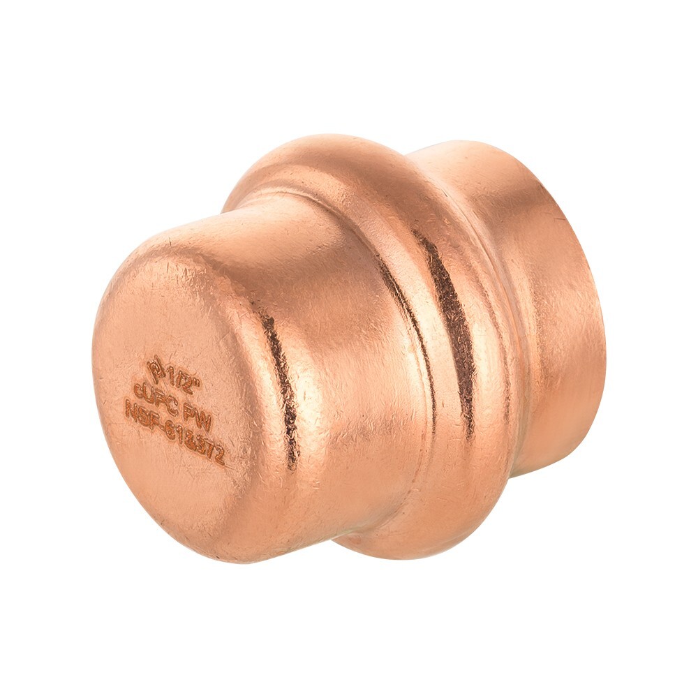 10 PCS EFIELD Press Fit 1/2 » Plug (End Cap) For Copper Tube Connect, Lead Free