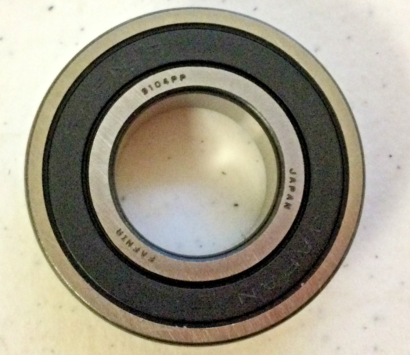 NEW, TIMKEN/FAFNIR 9104PP Z5 FS50000 RUBBER SEAL DEEP GROVE BEARING, FREE SHIP