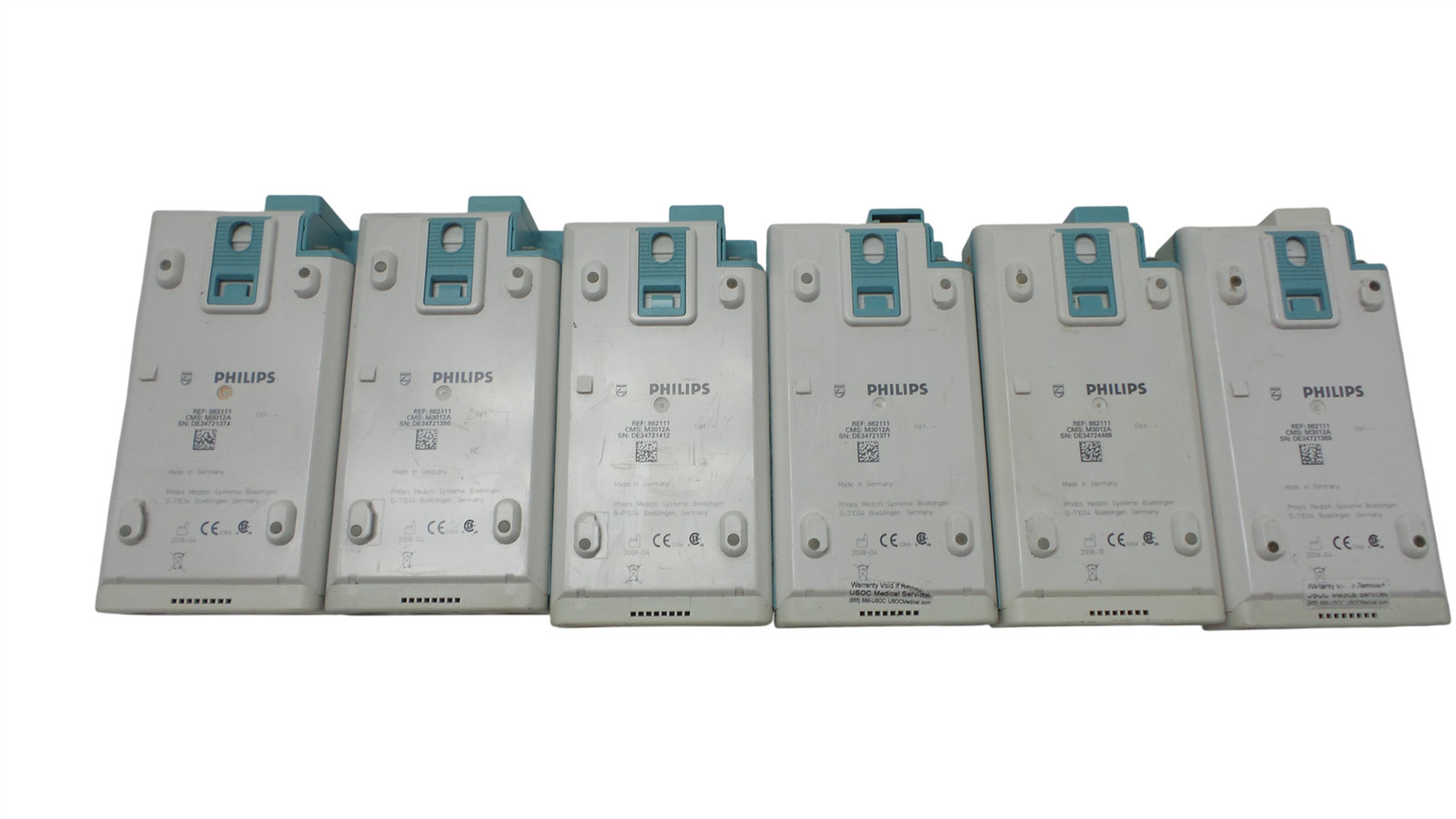 Lot 9 Philips M3015A /M3012A/M3014A Microstream Module 862393/862111/862187
