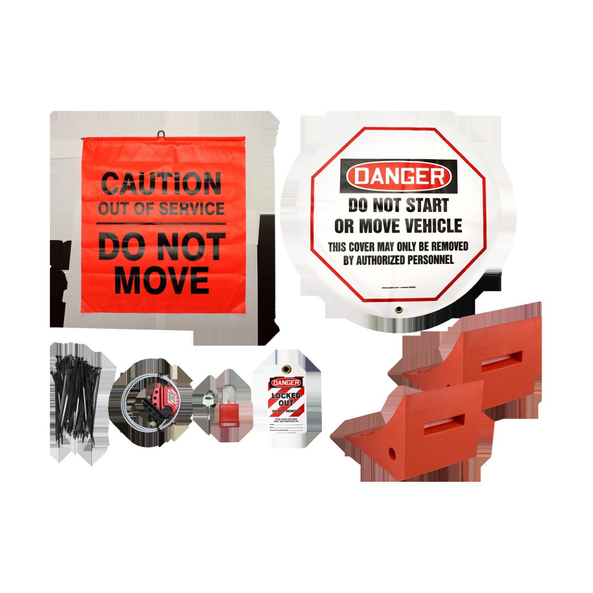 AME 36300 Lock Out Tag Out Kit Commercial Truck 36300