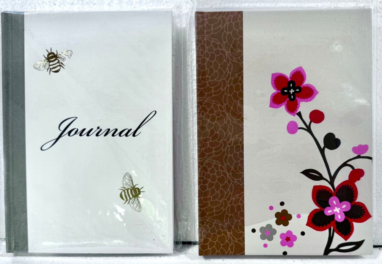 NEW: 2 Journals / Notebooks / Diaries each with 80 lined sheets