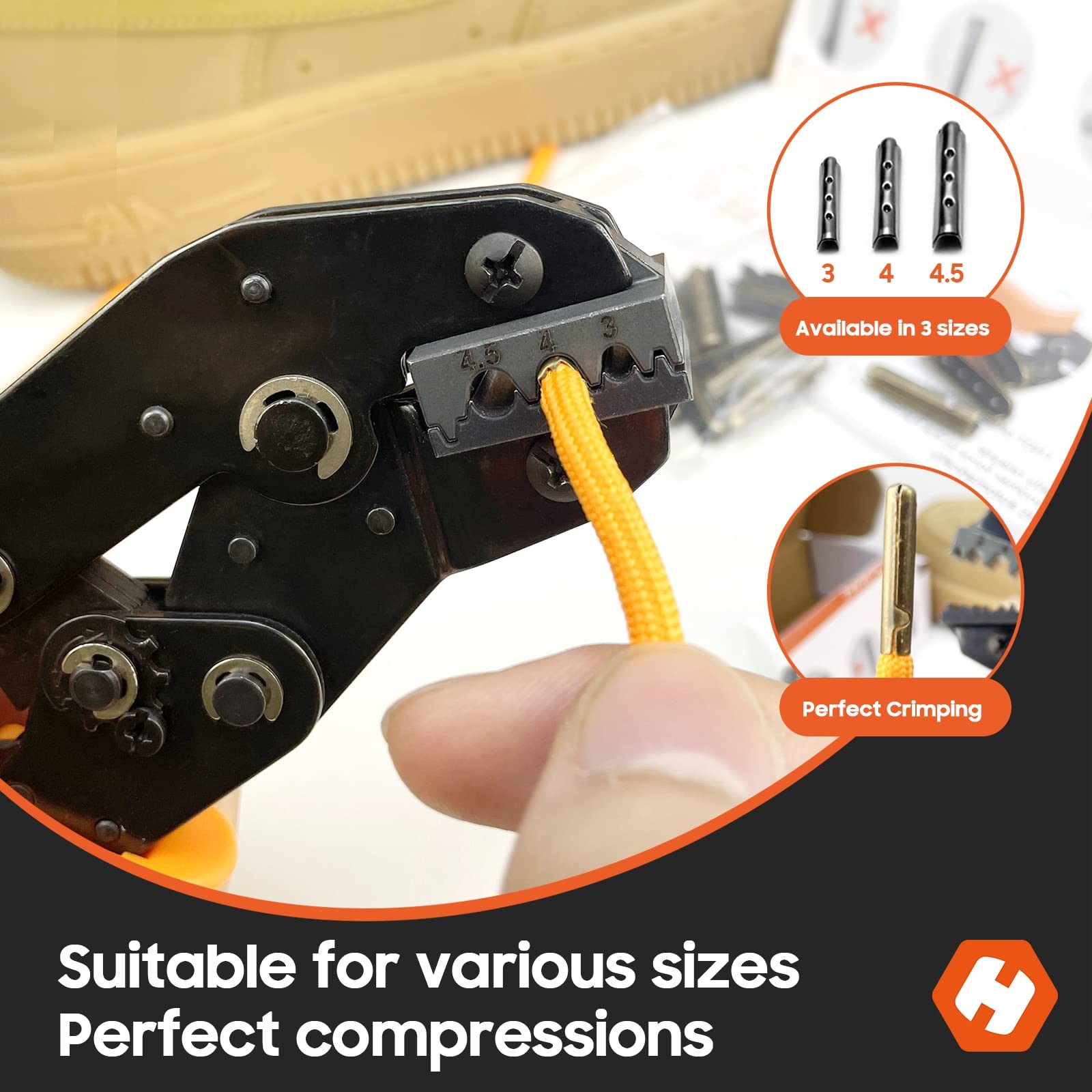 Aglet Crimping Tool Shoelace Aglets Toolaglets For Shoelaces Repair Shoe Lace T