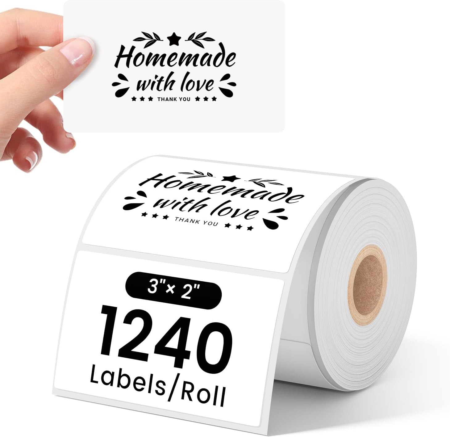 Direct Thermal Labels Multiple Sizes Colors Shipping Mailing Address Stickers