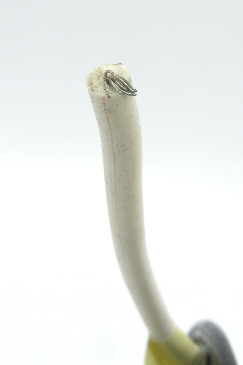 20AWG AWM 3239 High Voltage Silicone Rubber Wire, 30kV, White, 10ft