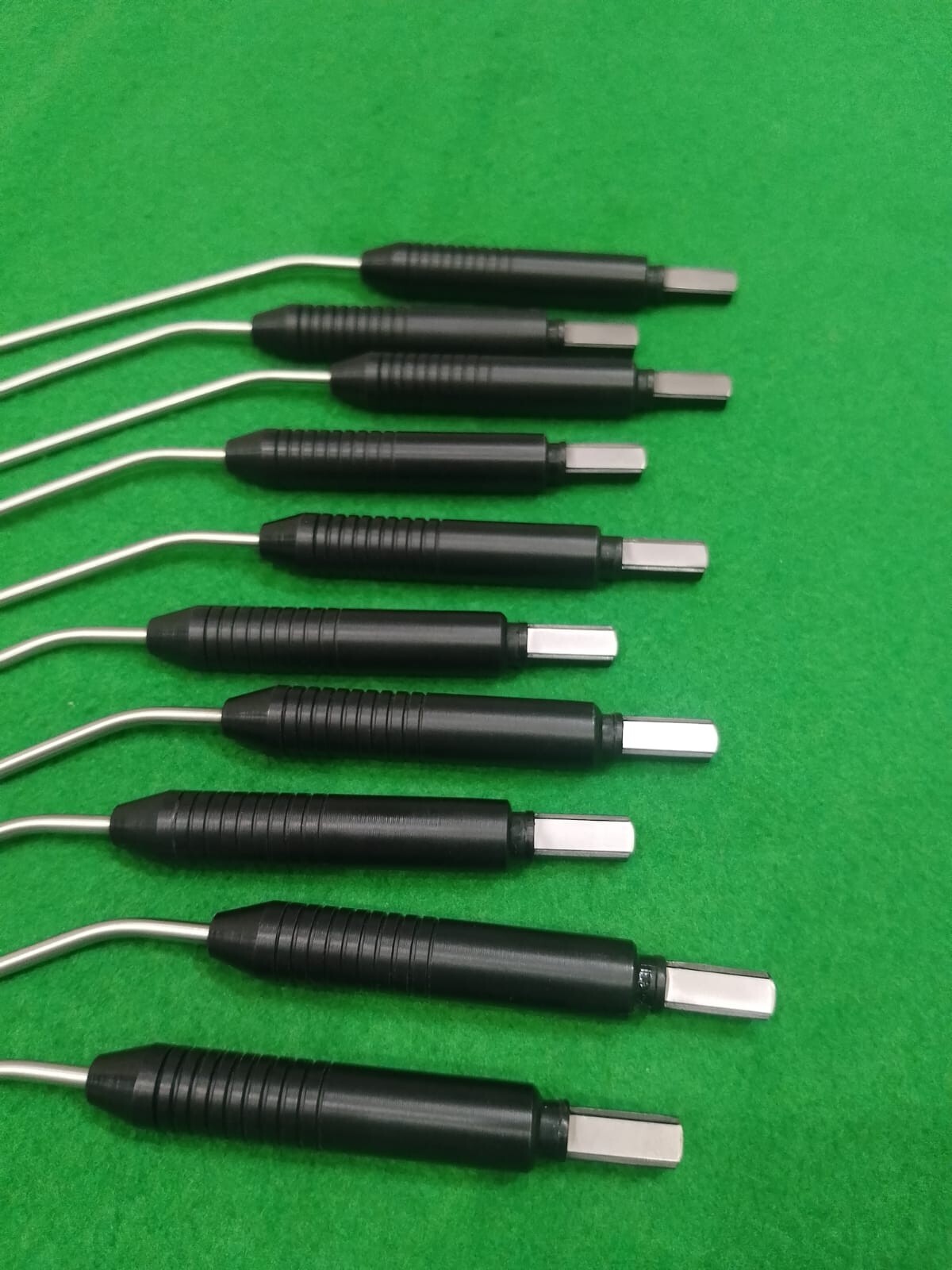 10Pcs set of Nasal Bi-Turbinate Probe 17.5cm Electro surgical ENT Surgery