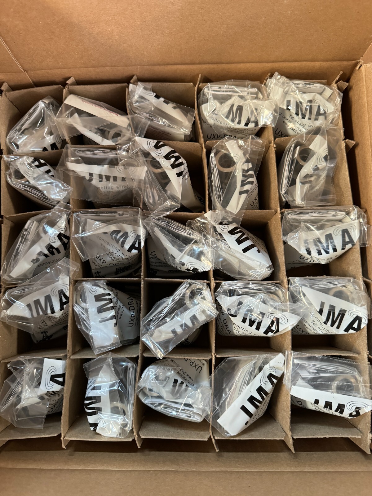 Box of 25 JMA UXP-DRA-12 DIN Male 1/2″ Annular UXP Connector New in Bag
