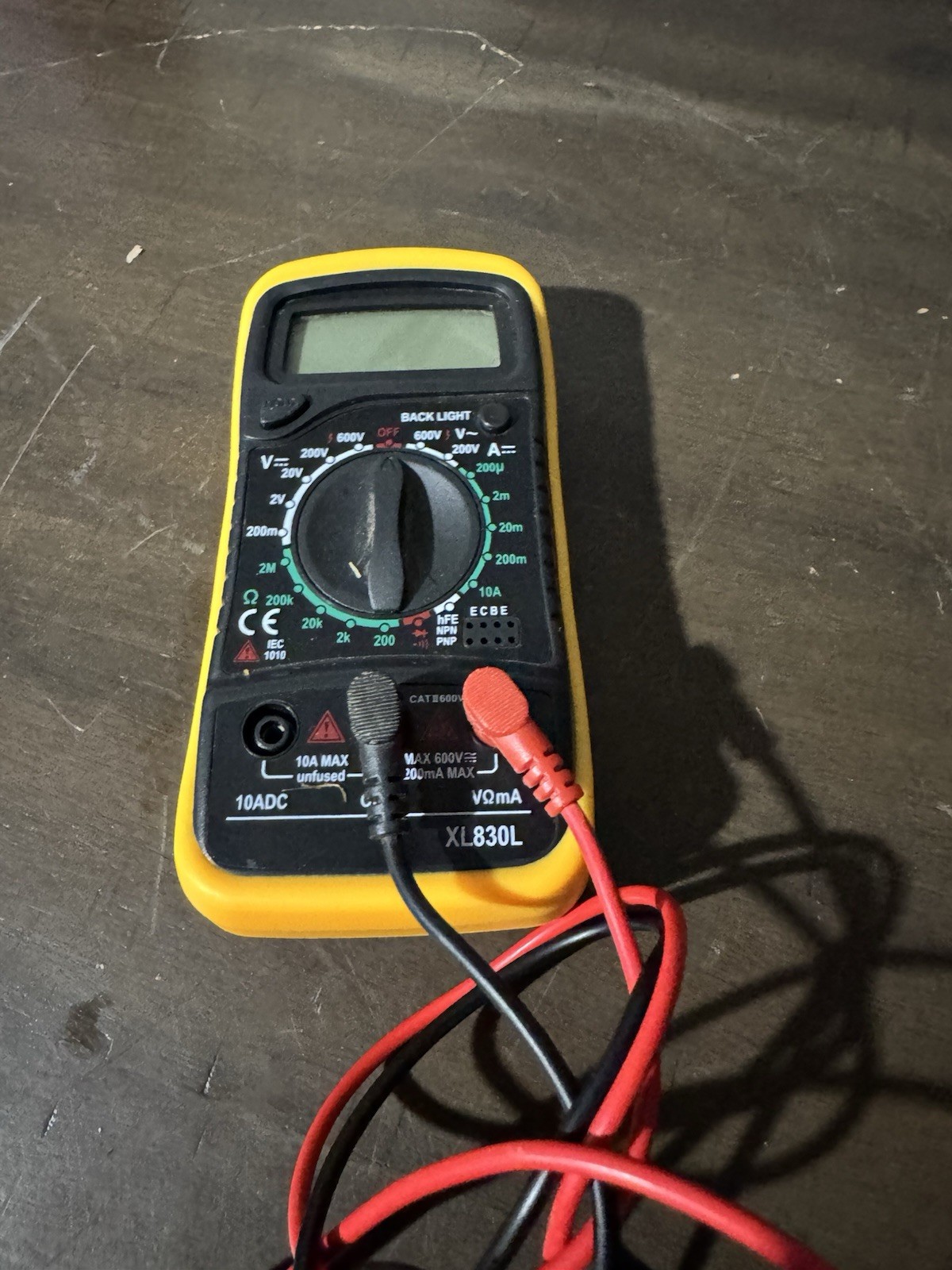 Digital Multimeter XL830L