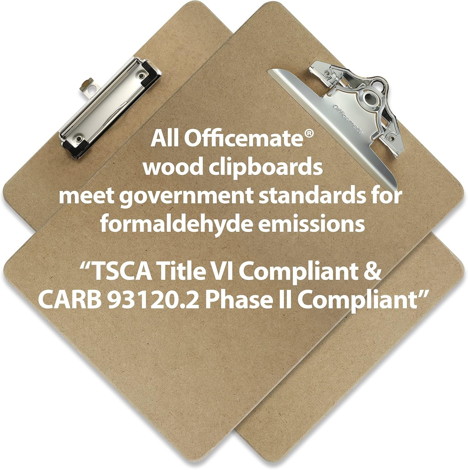 Durable Memo Clipboard 6×9 Inches, Made of 100% Recycled Wood – Elegant Design