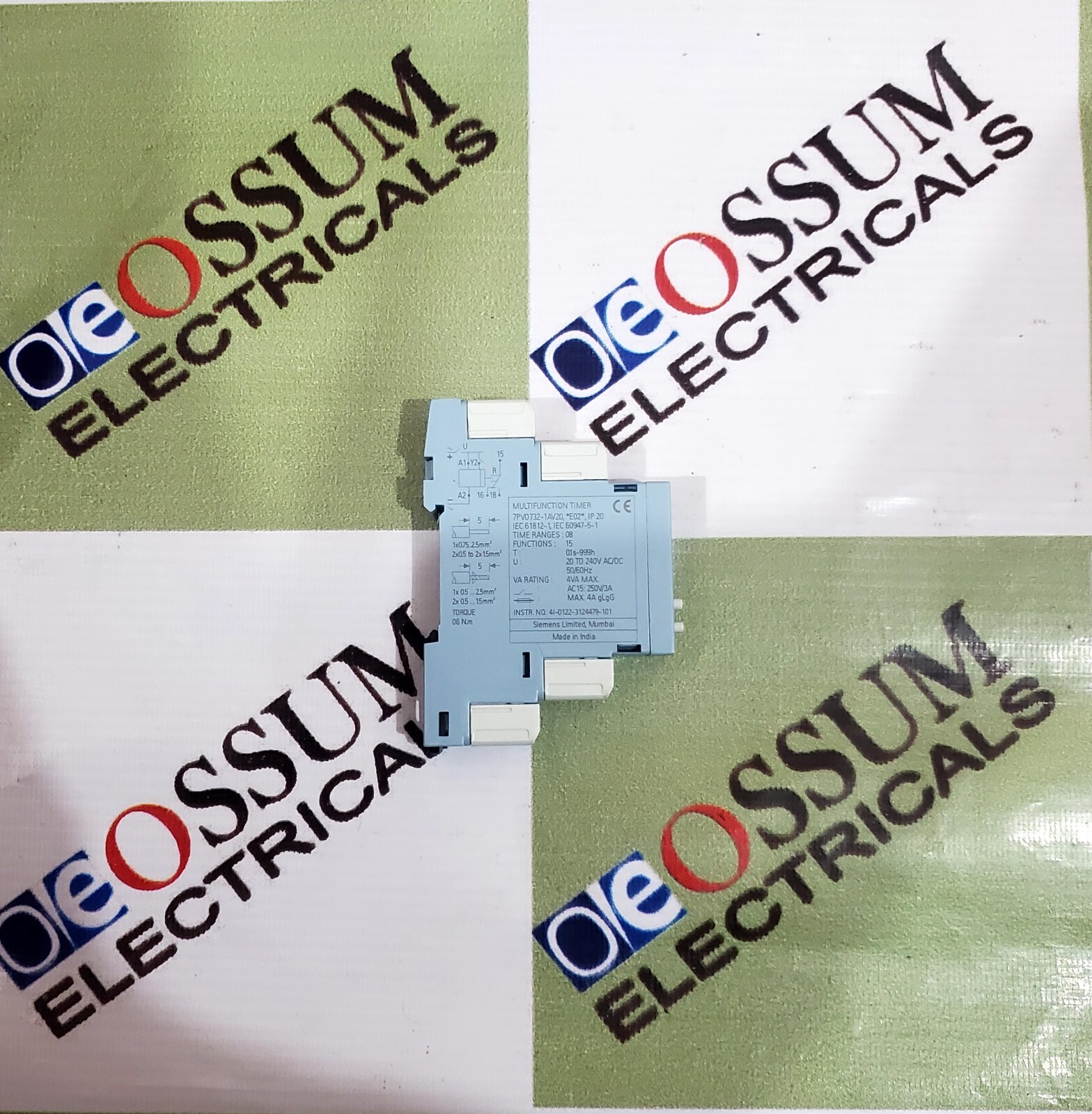 SIEMENS 7PV0732-1AV20 TIMER TIMING 0.1S-999H VOLTAGE 20-240VAC/DC FAST SHIPPING