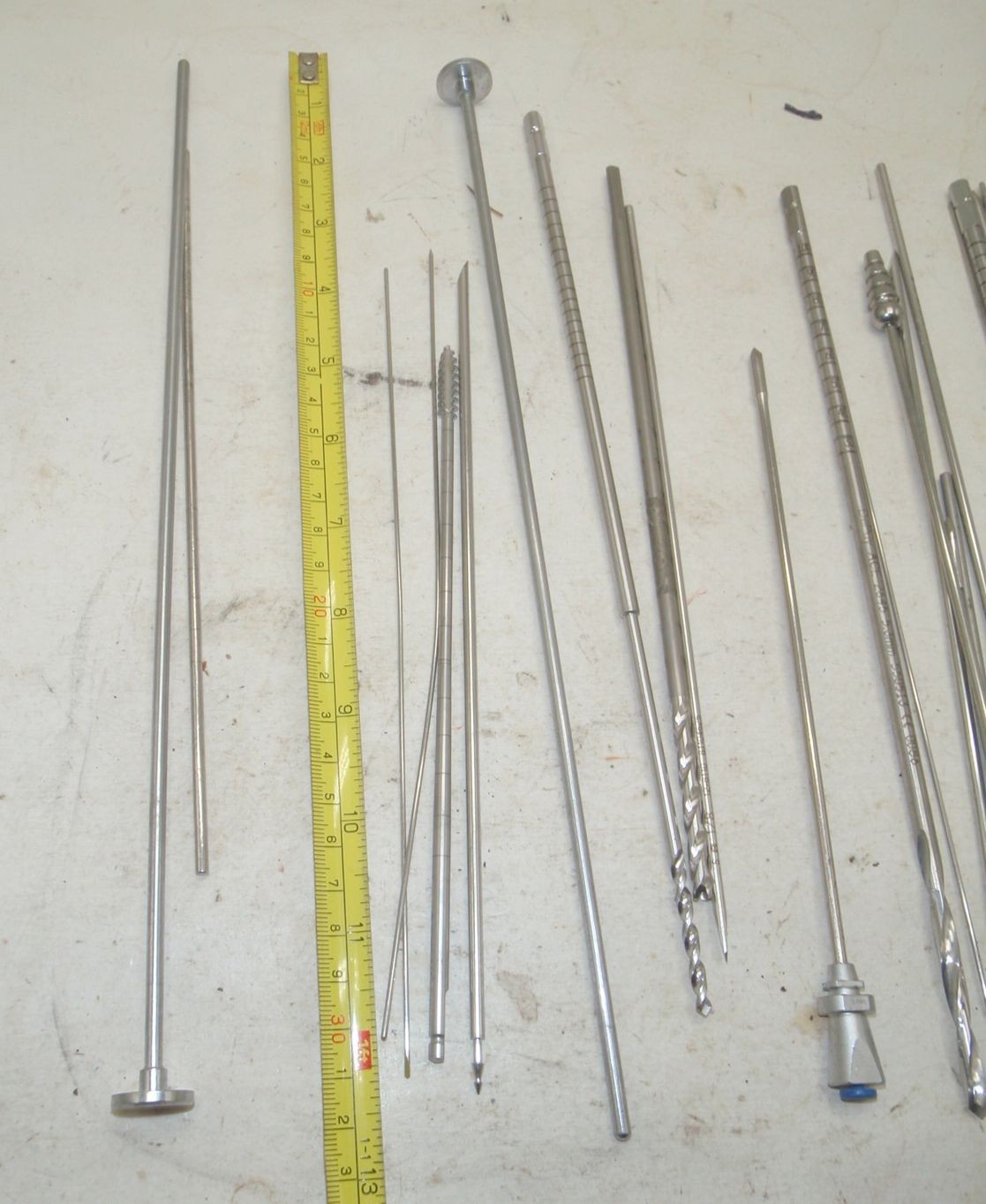 Lot Of Some Kind Of Long Drill Bits & Other Tools Ace 2645 & 1002