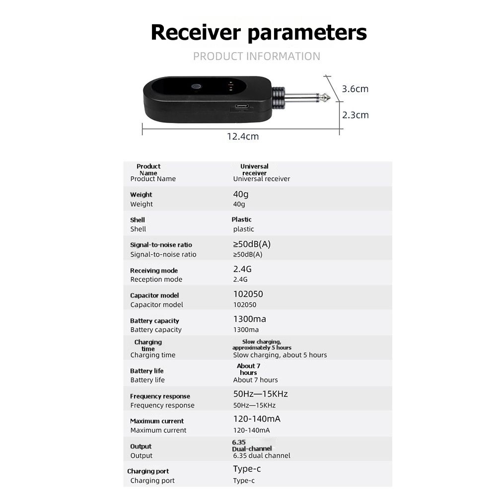 Universal Wireless Microphone System for One To Devices for Home – un5141