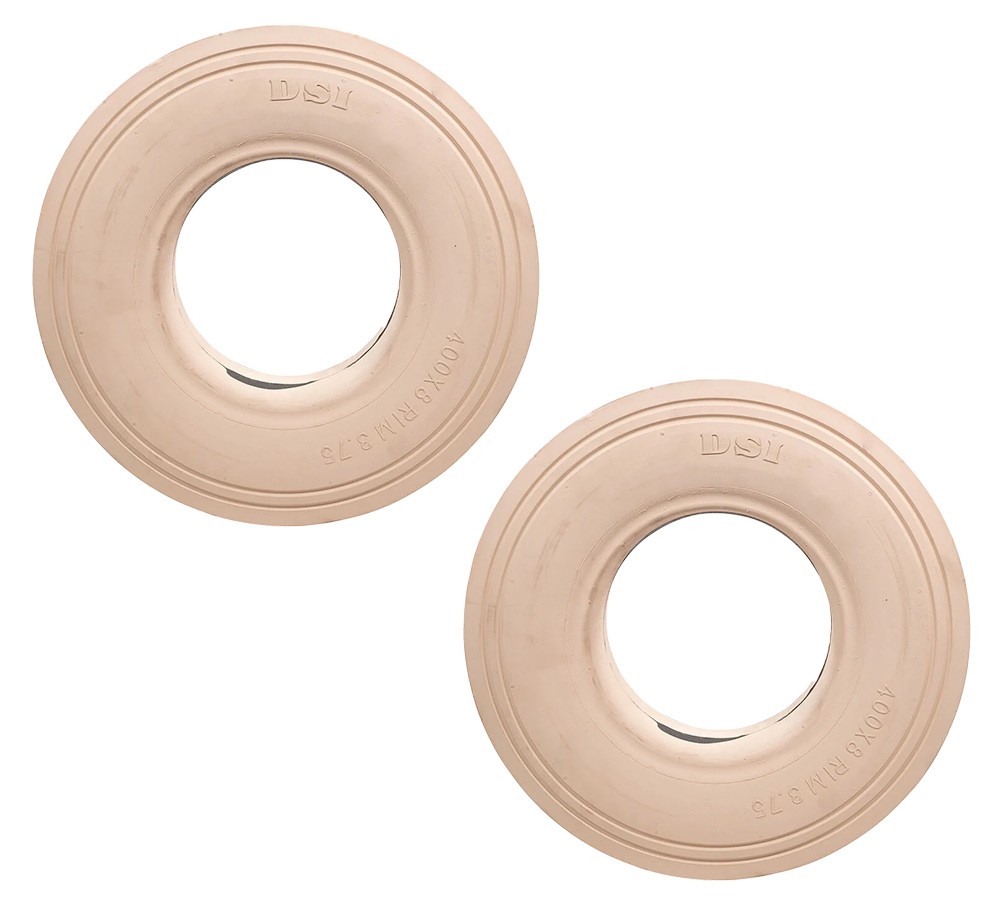 2Pack SkyJack 113815 Non-Marking Scissor Lift Tire 400×8 Com. 3220, 4620 Model