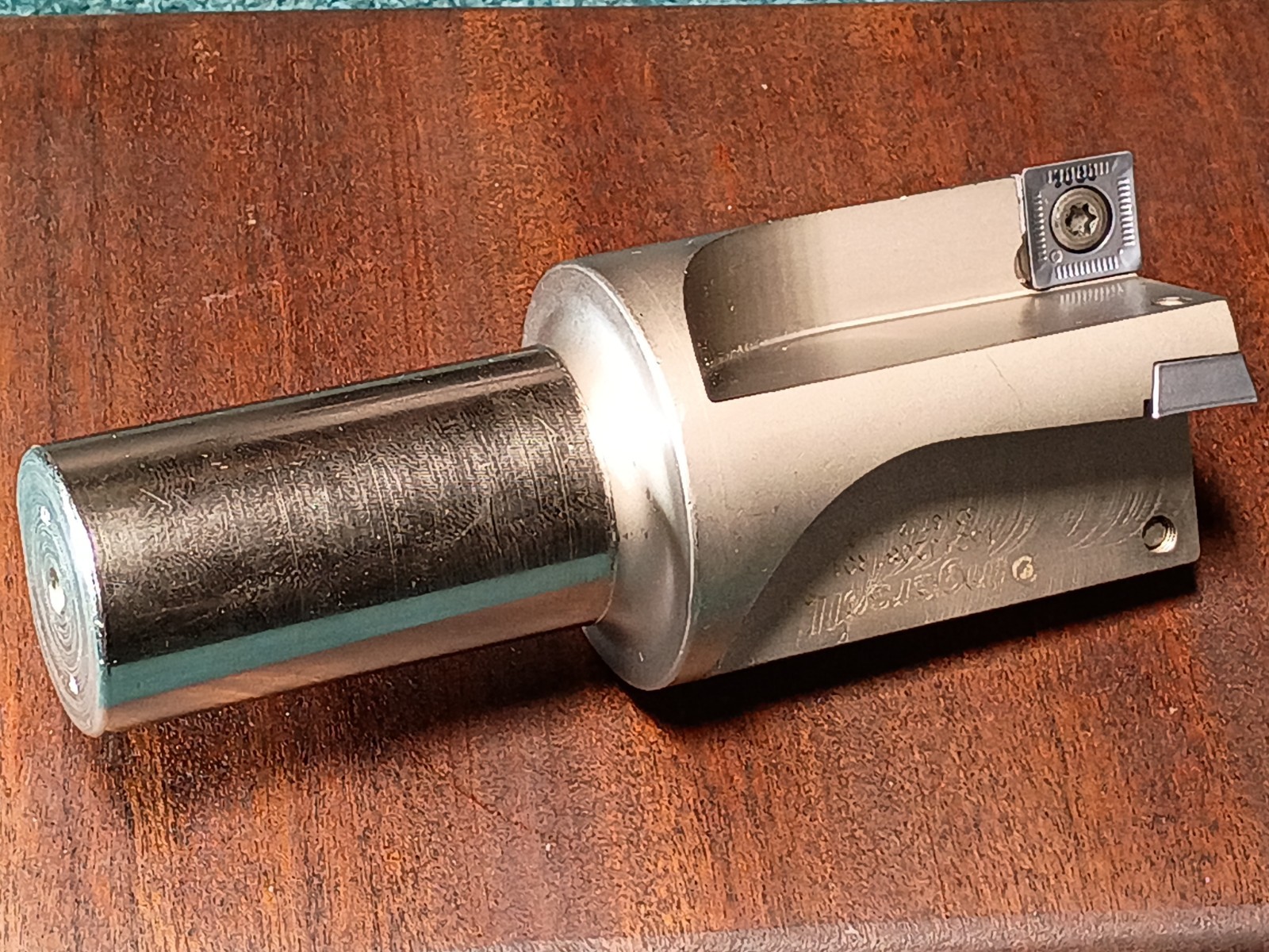 (1)Ingersoll QuadBore 15C1J2081R01 2″ Mill W/ New SHLT140508TN-HR IN1030 Inserts