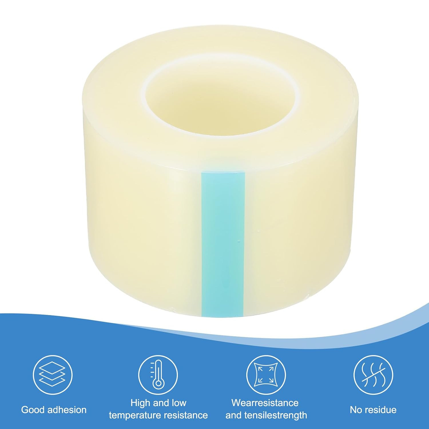 Removable Protective Film Tape, 3.5 Inch x 656 ft PE Surface Protective Scratch