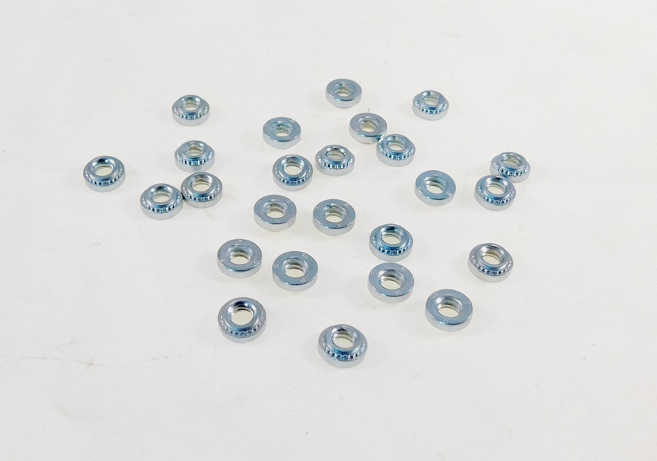 25 Pack 10-24 Pem Self-Clinching Nuts Press-In Sheet Metal Fasteners SS-024-2ZI