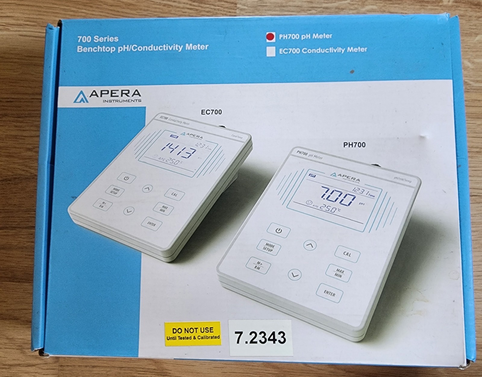 Apera PH700 Benchtop Lab PH Meter 0.01 Accuracy 3-in-1 pH/Temperature Electrode