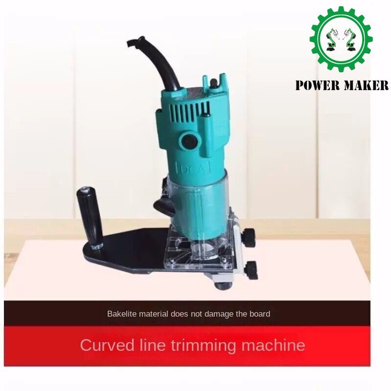 Curved Straight Line Trimmer Woodworking Machinery Small Edge Banding Machine