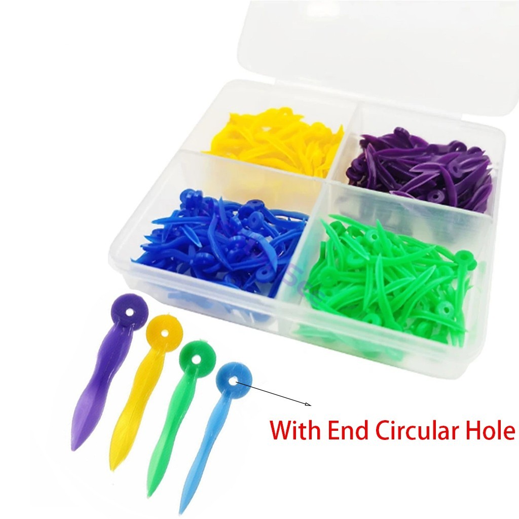 Dental Disposable Plastic Wave Shape Wedges Teeth Wedge Tooth Gap