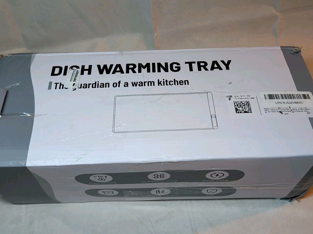 Extra Large Food Warming Mat Heat Resistant Countertop Pad NOB