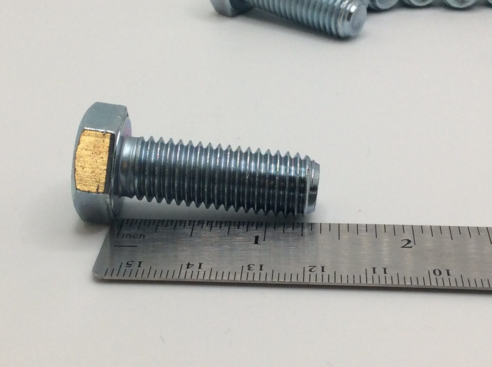 M12-1.75 x 35 mm Fully Threaded Hex Cap Screws 10.9 DIN 93, LOT OF 10