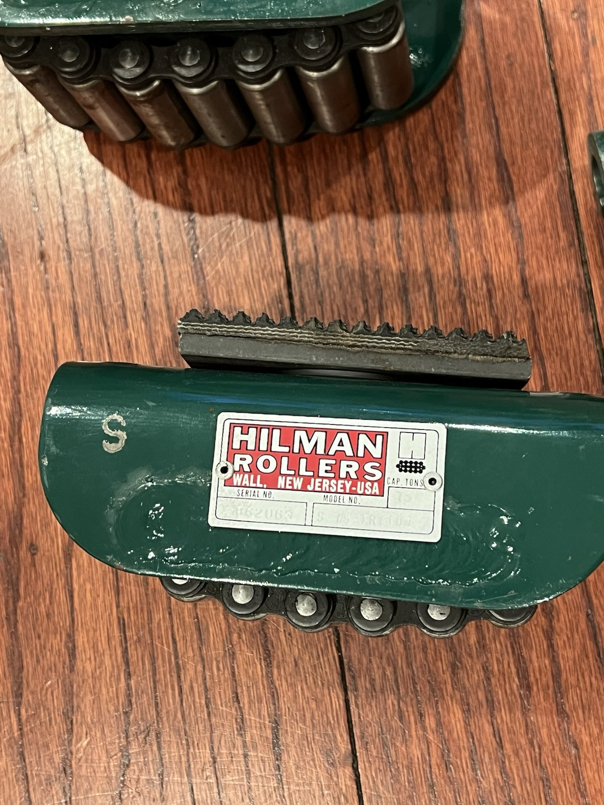 Hilman 3 Ton Light Duty Machinery Rollers Kit w/ Case & Bars