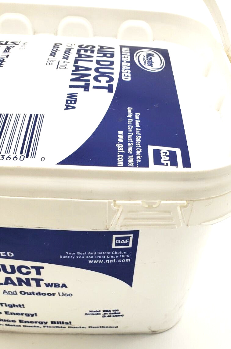 Master Flow Water Based Mastic 0.91 Gal. Tub