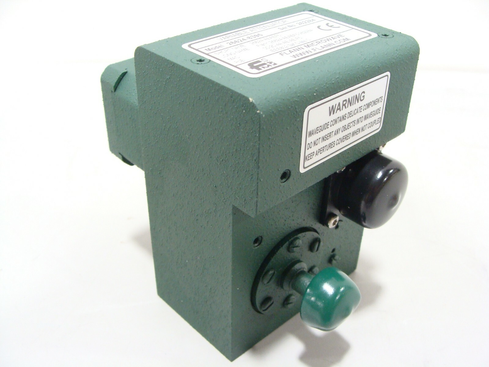 Flann Microwave WR-12 UG-387/U 60-90GHz Variable MM-Wave Waveguide Attenuator