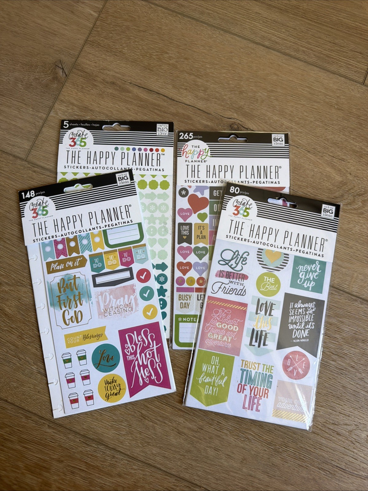 The Happy Planner Lot Of 4