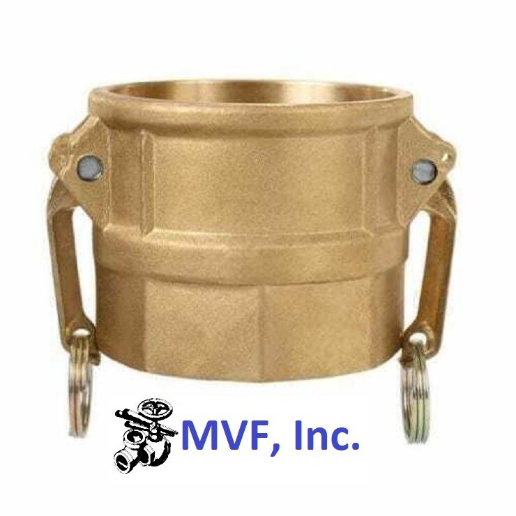 4″ Type D Camlock Female Coupler x Female NPT Brass Hose Fitting D400BR