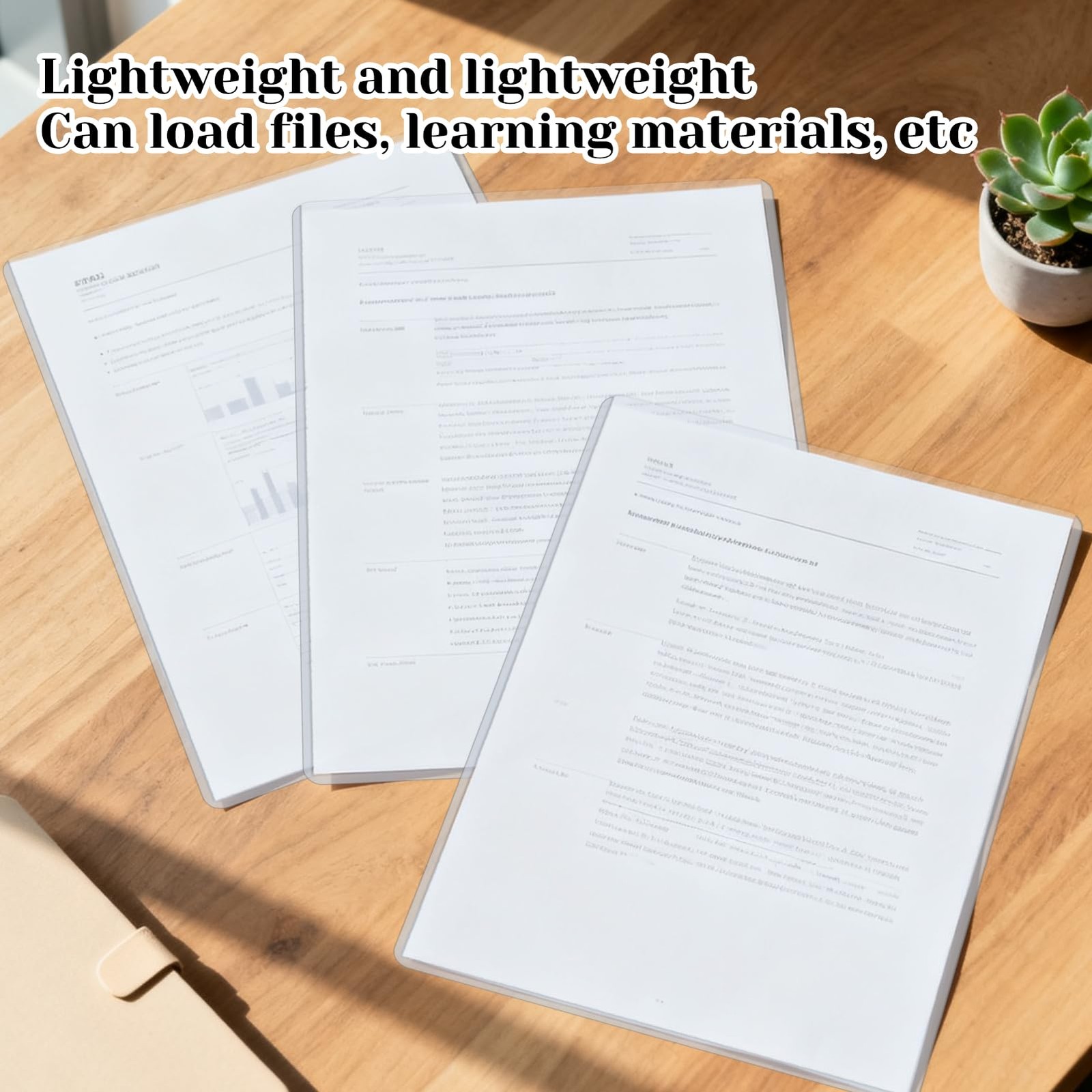 12 Pack 11×14 In Artwork Protectors Rigid Print Clear Waterproof Hard Plastic