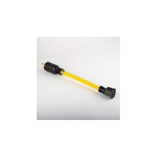 12 Ga Male Twist Lock to Female 120V Plug Power Cord Adaptor Extension Pigtail
