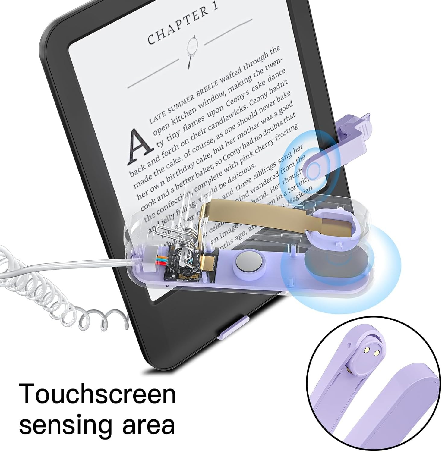 Remote Control Pa Turner and Stand for Kindle Paperwhite Oasis eReaders
