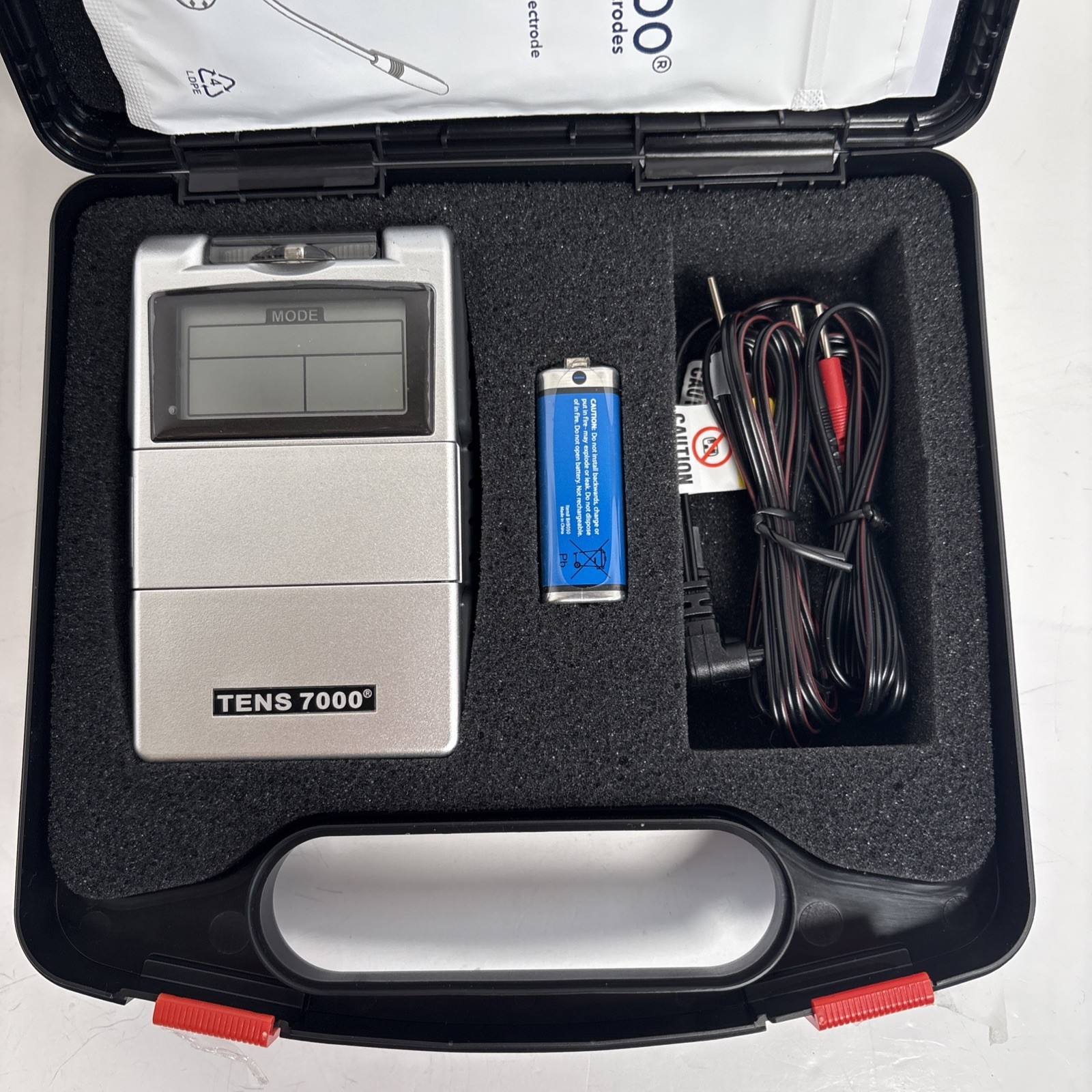 TENS 7000 Digital TENS Unit with Accessories – Muscle Stimulator Machine New