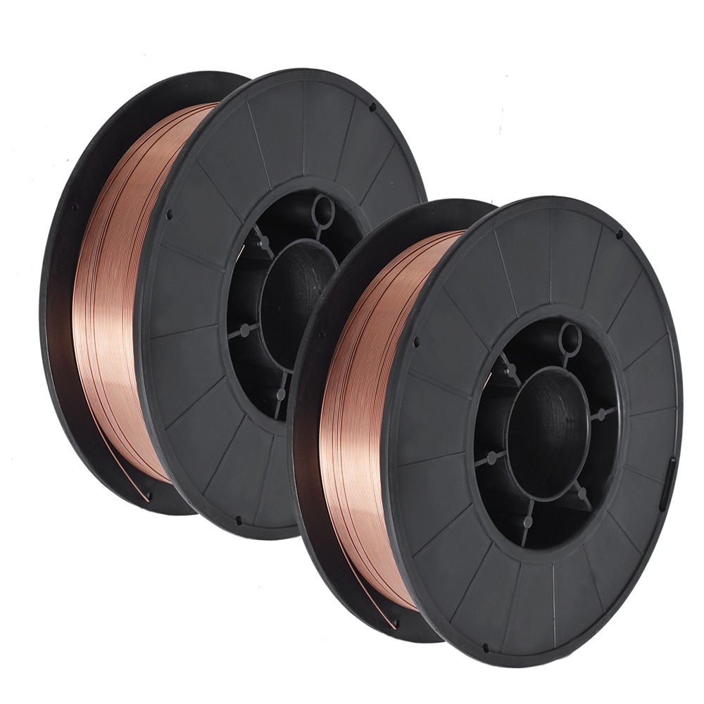 4 Pack 10-Lbs Roll ER70S-6 .035 Inch (0.9mm) MIG Welding Wire Mild Steel New