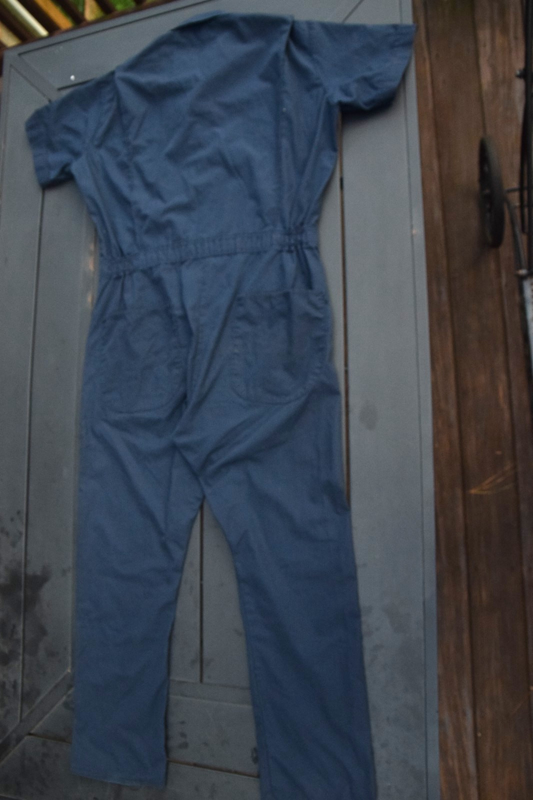 Vtg Cintas Hershey’s short sleeve workwear coverall Overalls Large Regular