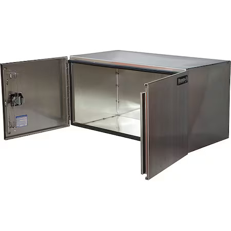 Buyers Products 1705335 Truck Box, Underbody, Aluminum, 36″W, Silver, 12.0 Cu.