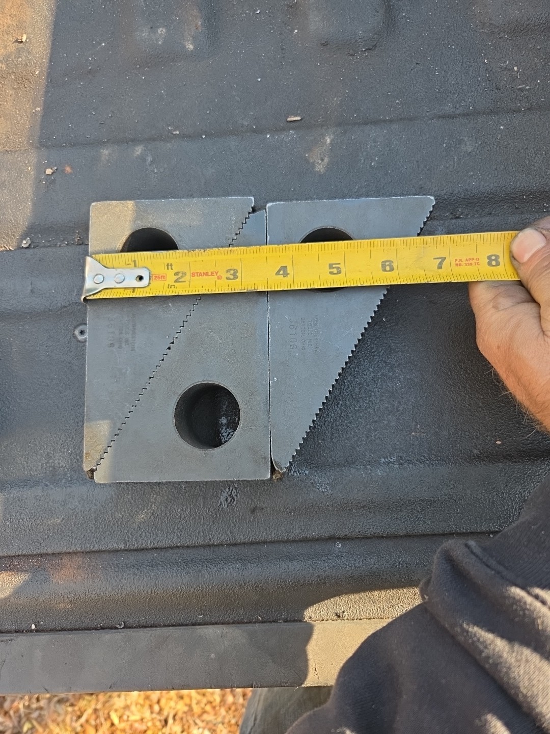 Qty:7 Northwestern USA Milling Machine Jig Bore Set Up Step Block Set 1-1/2 Wide