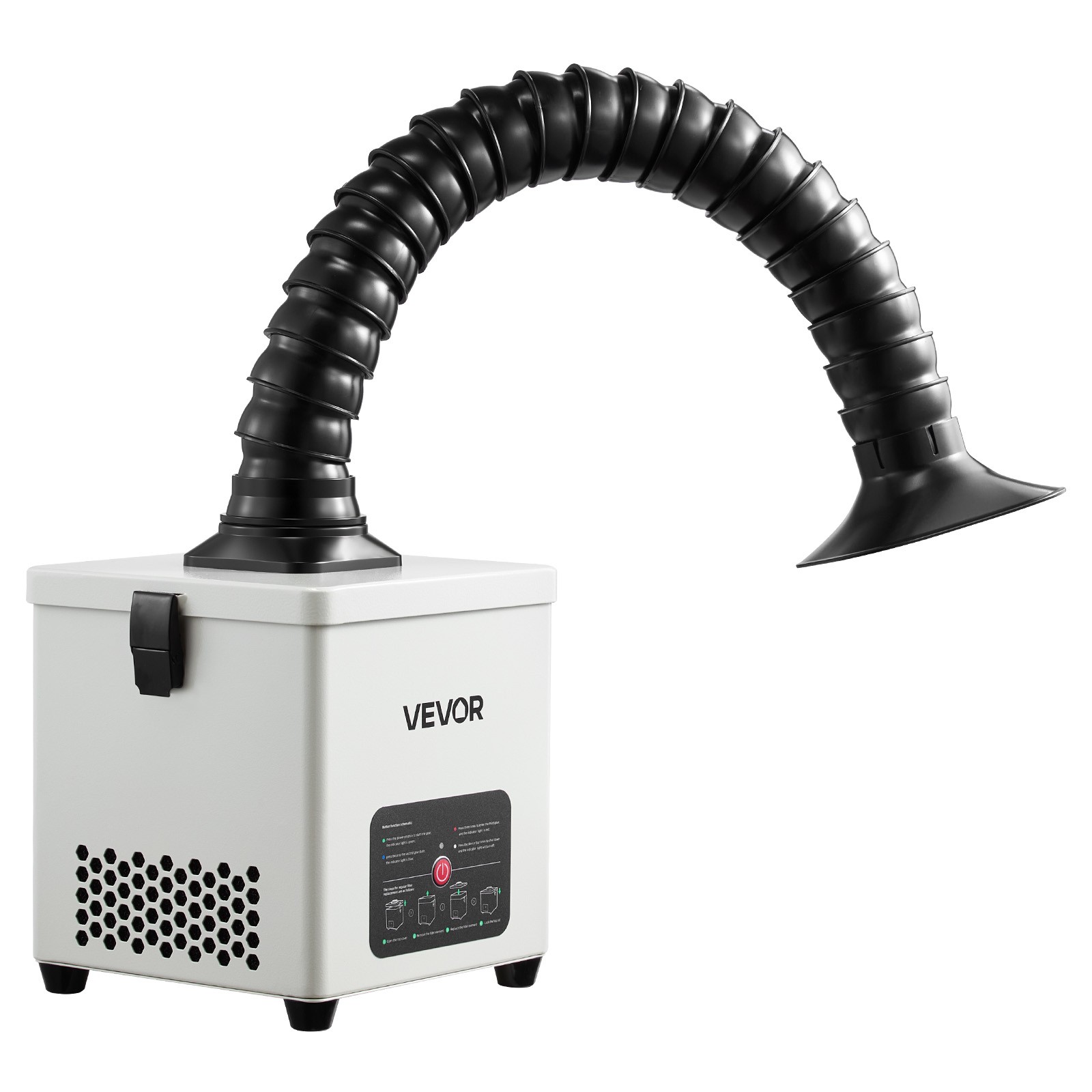 VEVOR Solder Fume Extractor 3-Stage Filtration 180m³/h Soldering Smoke Absorber
