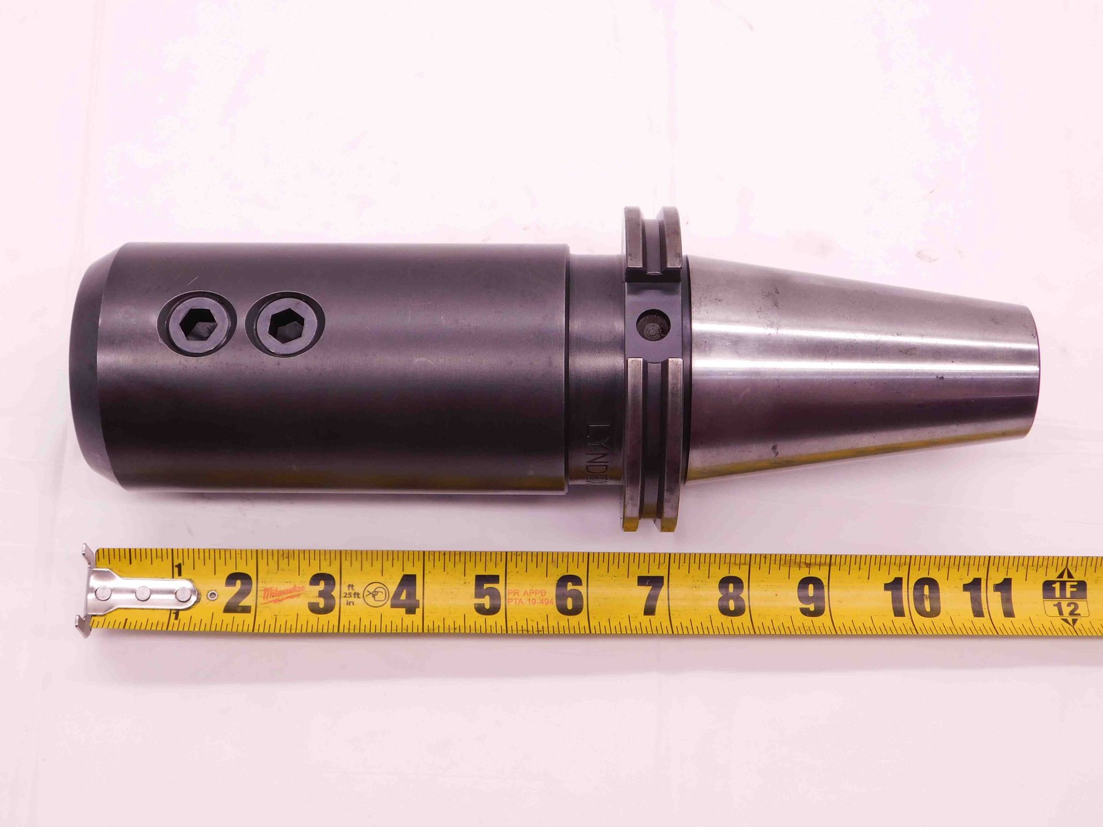 CAT50 LYNDEX 1 1/2 I.D. SOLID END MILL TOOL HOLDER 1.5 EXTENDED C5016-1500
