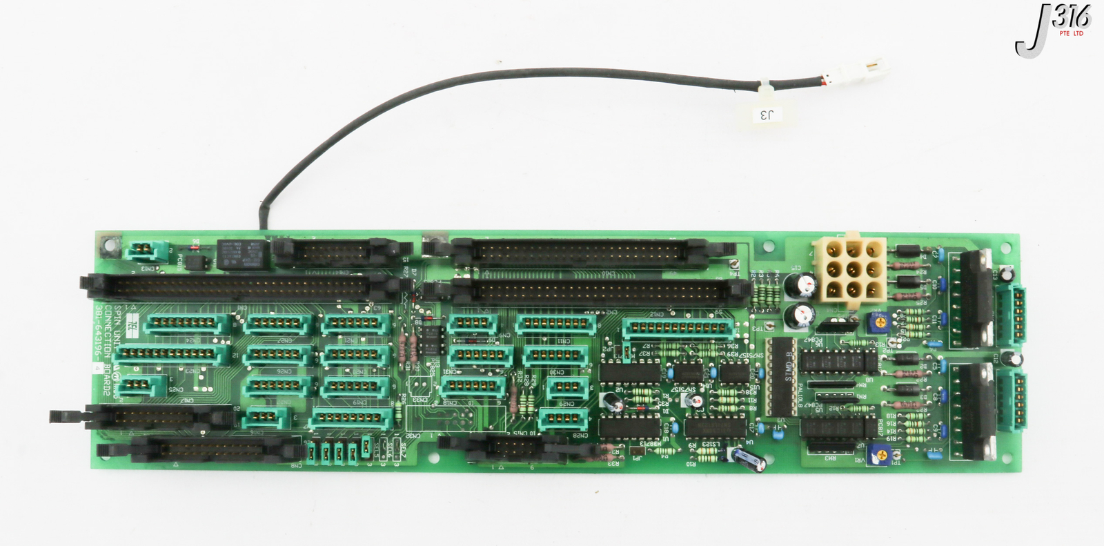 33006 TOKYO ELECTRON PCB, SPIN UNIT CONNECTION BOARD2 381-643196-4
