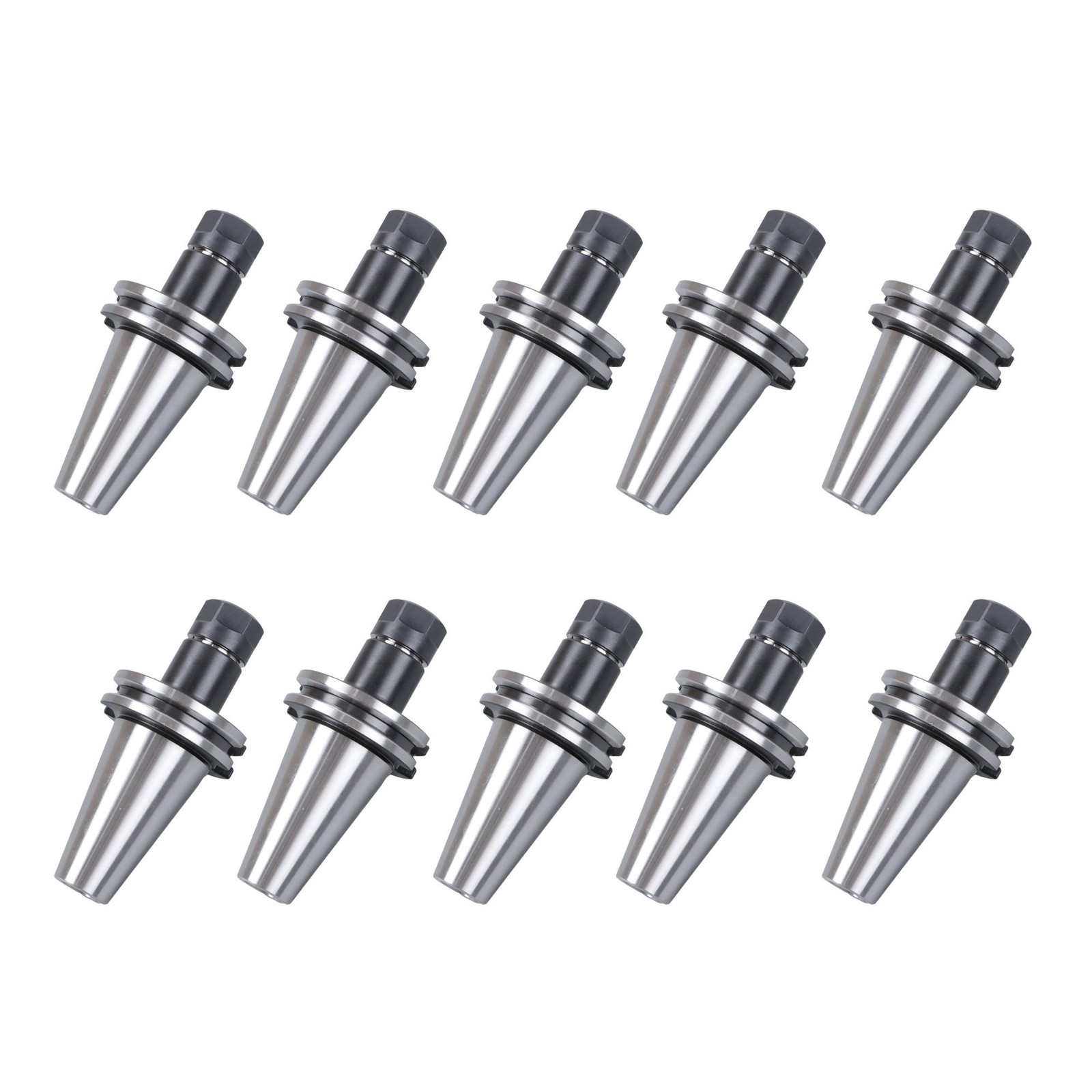 10x CAT40-ER16 Collet Chuck 70mm 2.76″ G2.5 20000RPM CNC Milling Tool