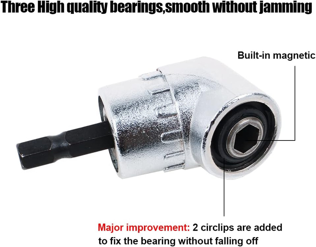 Right Angle Drill Driver 105 Degree Right Angle Drill Attachment Power Screwd…