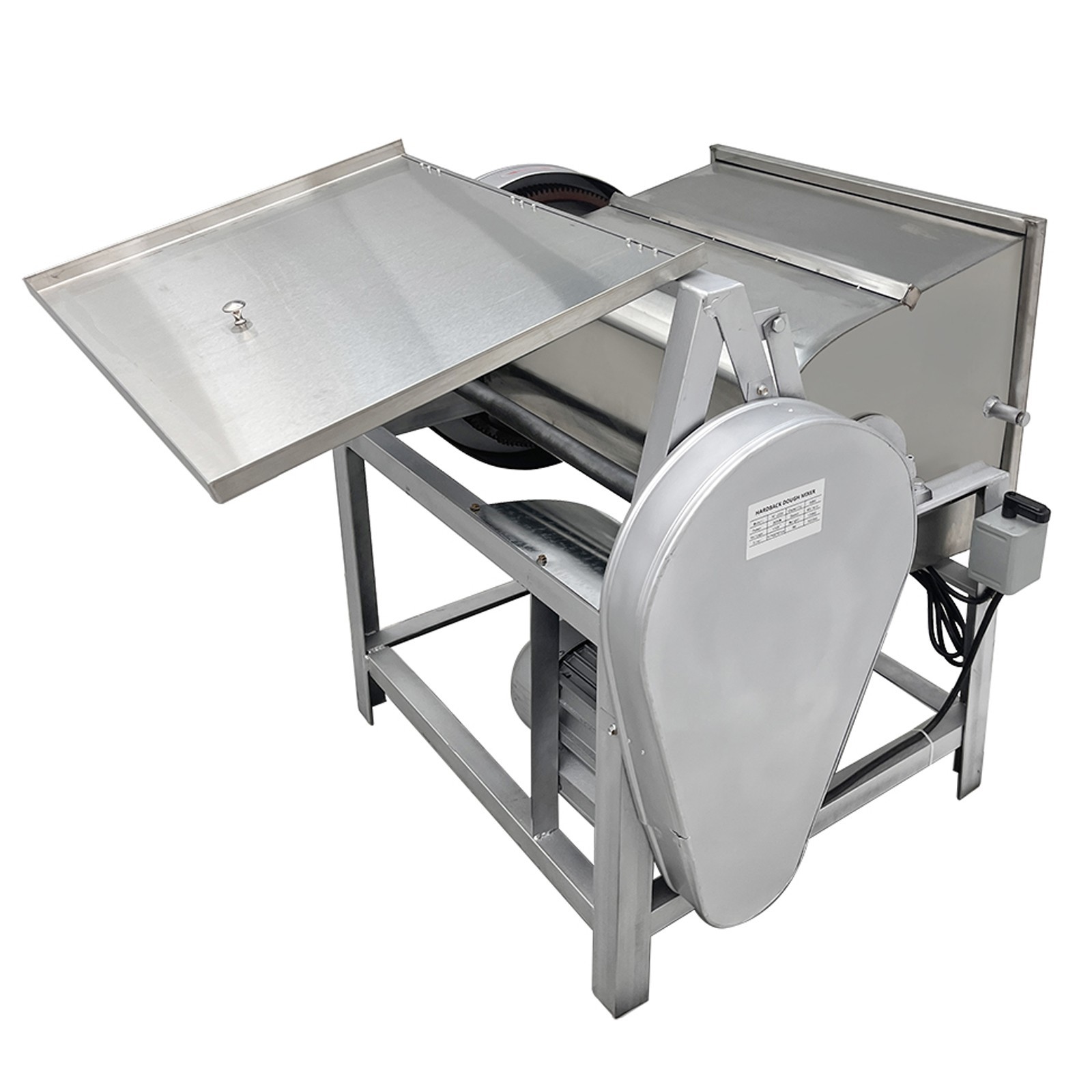 50kg/110lbs Commercial Dough Mixer 110V Dough Kneading Machine without Plug